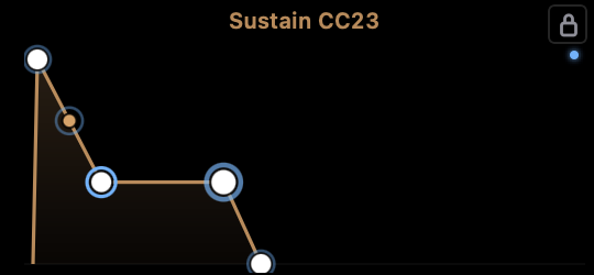 Palora's MIDI Learn mode mapping a controller CC to a parameter